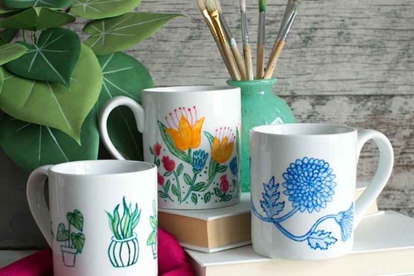 Creative & Fun Ideas For Painting On Coffee Mugs Creative & Fun Ideas For Painting On Coffee Mugs