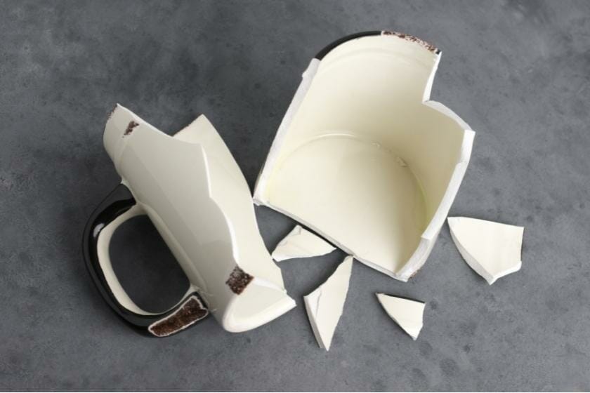 How to repair a broken ceramic coffee mug - full details